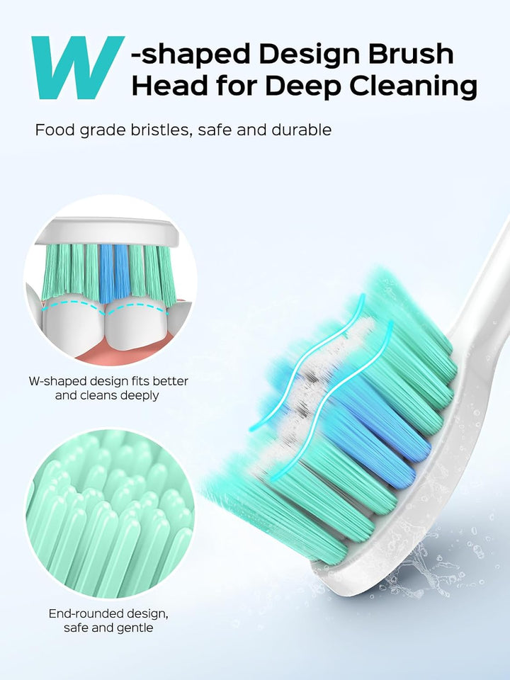 Cepillo de dientes eléctrico sónico COSLUS C40 para adultos, 47000V...