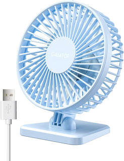 Gaiatop Ventilador de escritorio USB, pequeño pero potente, portáti...