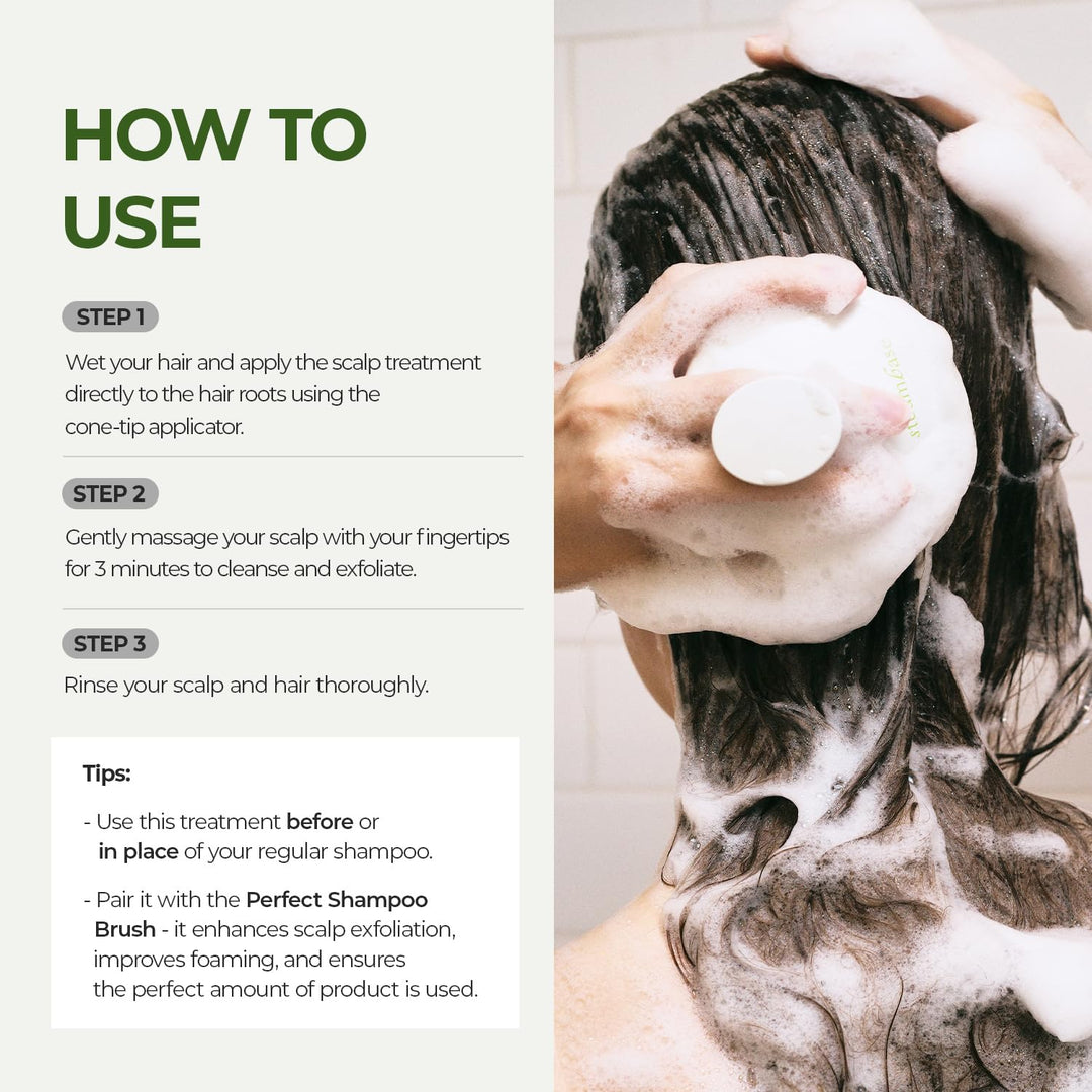 STEAMBASE Agua de Árbol de Té para el Cuero Cabelludo | Exfoliante...