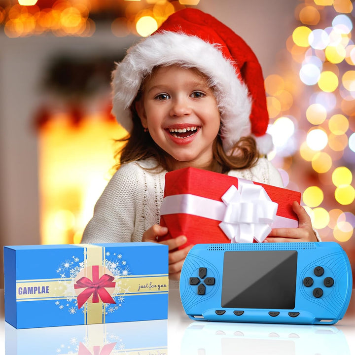 Juego de mano para niños: 258 videojuegos retro precargados y 3 car...