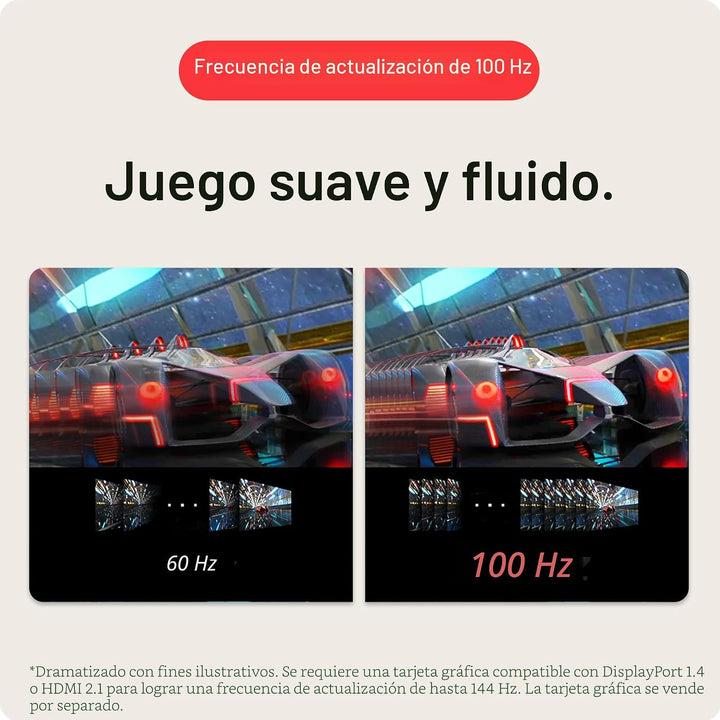 LG 32MR50C-B Monitor curvo de 32 pulgadas FHD 100Hz AMD FreeSync Co...