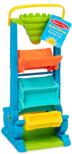 Embudo tamizador de arena y agua Melissa & Doug, compañeros de playa