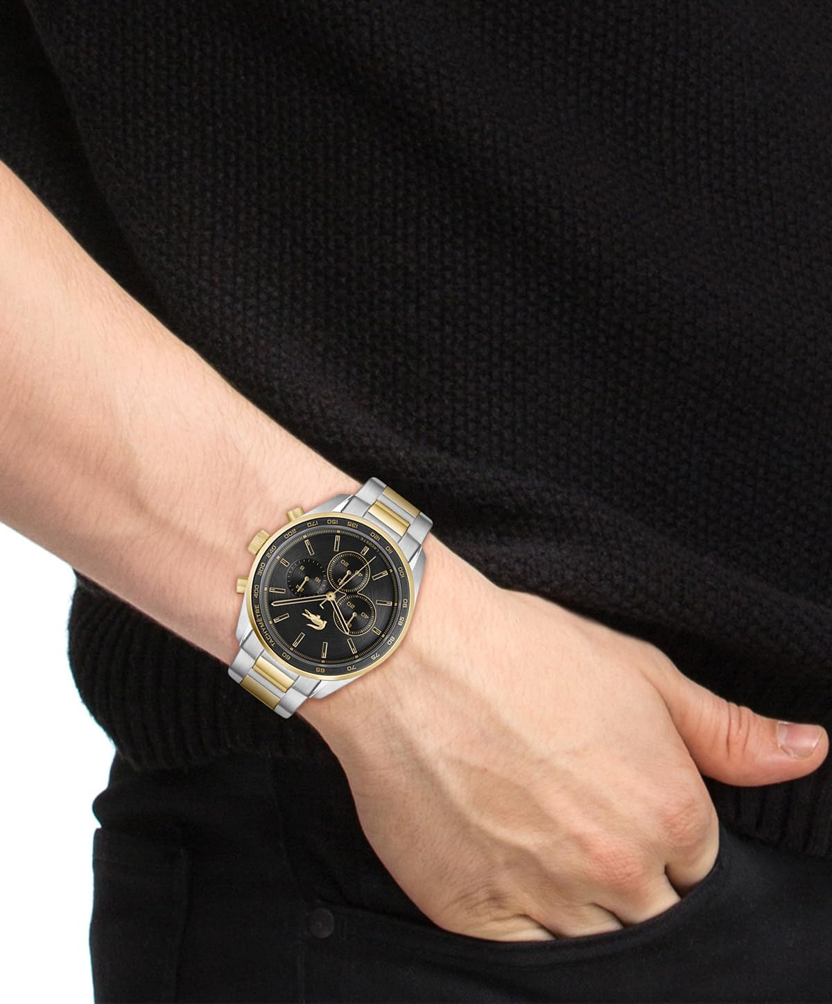 Lacoste Reloj cronógrafo de cuarzo Boston para hombre, 1.654 in