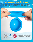 6 globos de agua reutilizables – Bolas de agua de llenado rápido para niños de 4 a 8 años – Bomba de agua autosellante recargable para fiesta de verano, piscina, juguetes de playa al aire libre para niños de 8 a 12 años