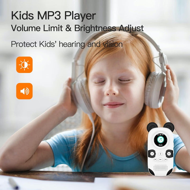 RUIZU Reproductor MP3 de 64GB para Niños, Reproductor de Música Por...