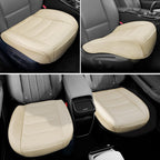 Funda de asiento de coche para piel sintética de lujo y comodidad