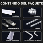 Sable de luz para niños juguete 2 en 1 aleación empuñadura FX sable de luz