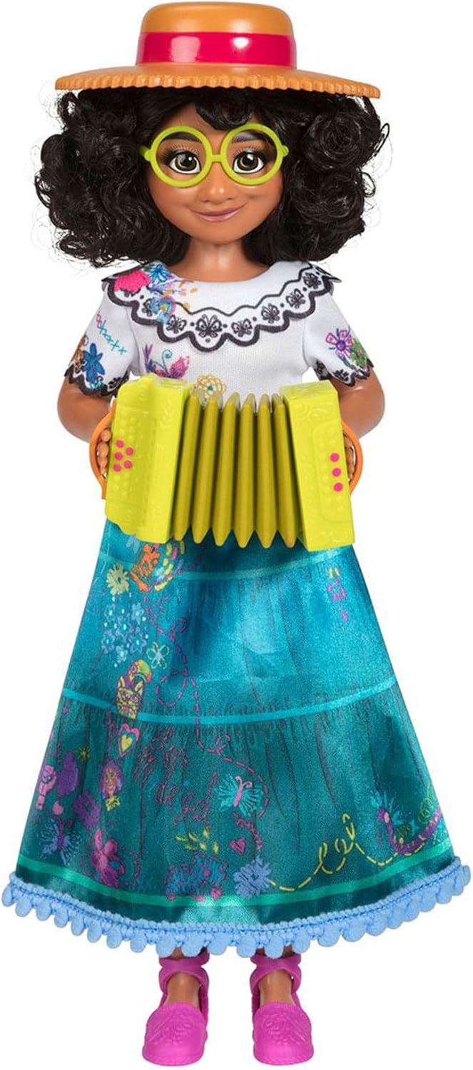 Disney Encanto Mirabel Doll Sing & Play, Sings Music y Plays Accordion