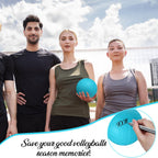20 pelotas de voleibol miniatura de 4 pulgadas, bolas de voleibol en miniatura, bolas de repuesto para juegos de voleibol, regalos para jugadores, equipo, adolescente, piscina, estadio