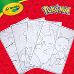 Crayola Juego de arte de imaginación Pokémon (115 piezas), kit de arte para niños, suministros para colorear, juguetes de Pokémon, regalo de Pokémon para niños y niñas, mayores de 5 años