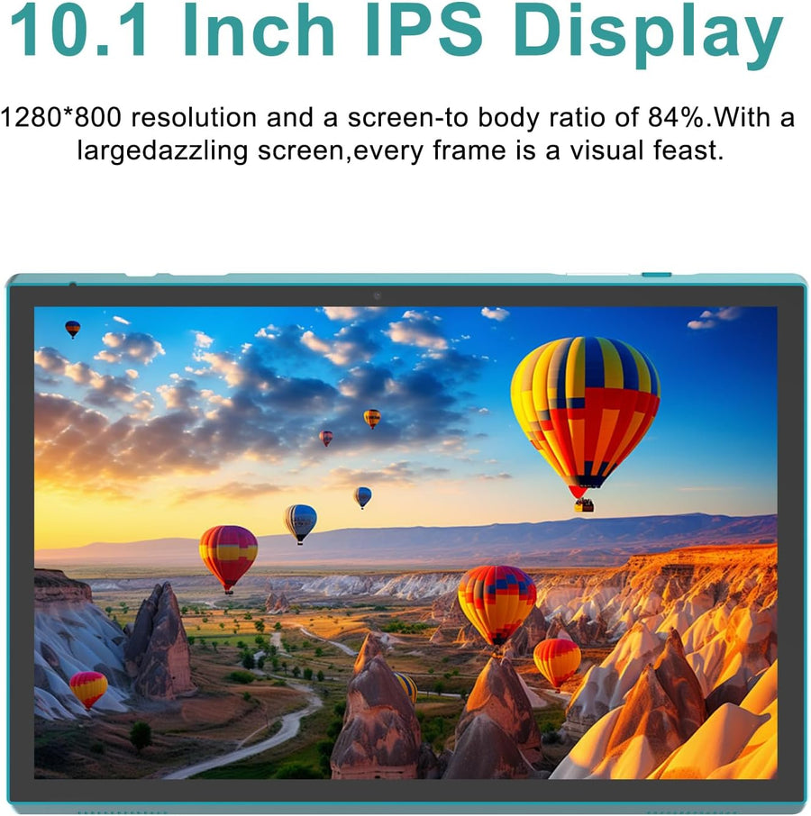 Tableta de 10 pulgadas Android 15 Tablets con estuche Stylus 8GB RA...