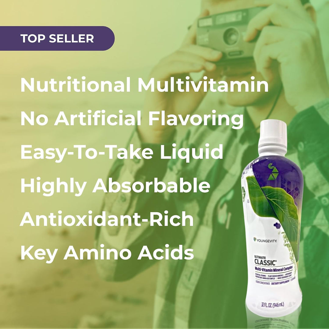 Youngevity Ultimate Classic - Complejo multivitamínico y mineral |...