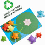 hand2mind Conjunto de Actividad Matemática de Tortugas Táctiles