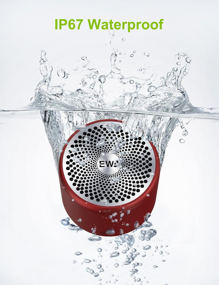 EWA Estuche de viaje incluido, altavoz Bluetooth portátil A106 Pro...