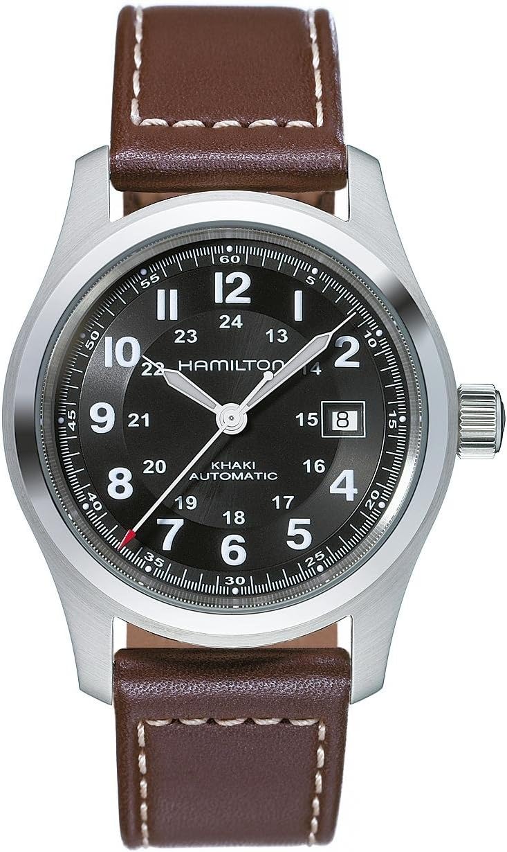 Hamilton Khaki Field Titanium Reloj automático para hombre, caja de 1.654