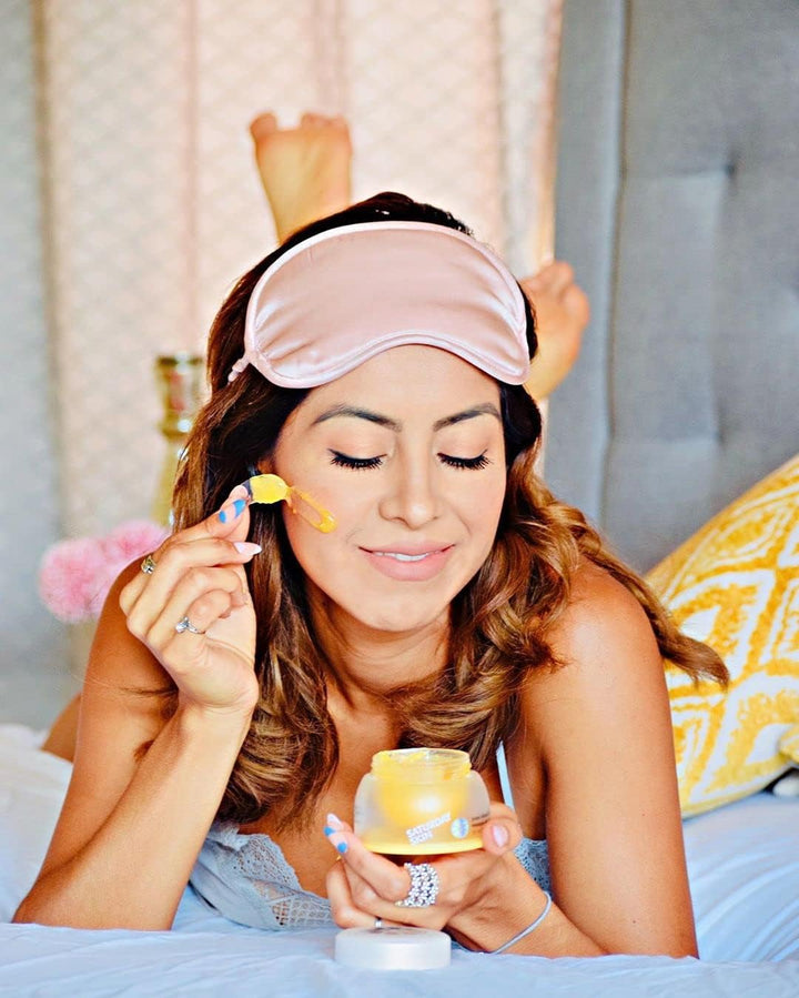 Saturday Skin Yuzu - Máscara de vitamina C para dormir durante la n...