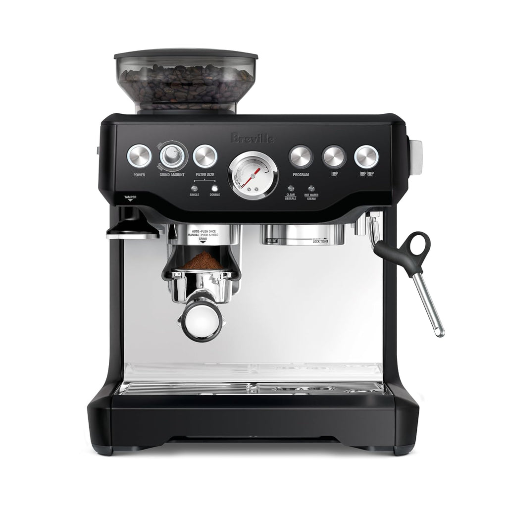 Breville BES870BTR Barista Express - Máquina de café expreso, trufa negra