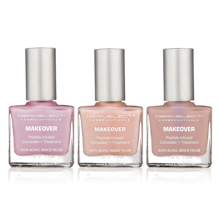 Dermelect Makeover Ridge Filler - Tratamiento para uñas galardonado...