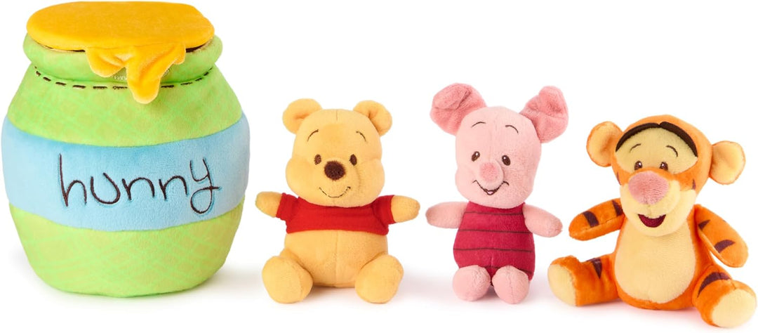 GUND Disney Winnie the Pooh Juego de peluches oficial con Pooh, Tig...