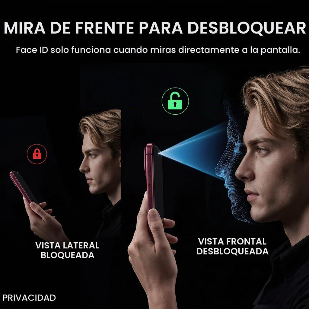 Protector de pantalla de privacidad mate para iPhone 18 Pro Max de