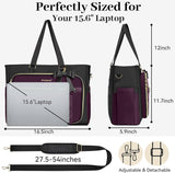 PASMAN Bolsa de mano para profesores para mujer, bolsa estructurada...