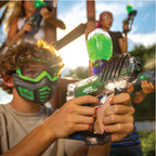 Gel Blaster Surge 2 con activador de brillo Starfire integrado, juguete GelBlaster mejorado con rango de más de 100 pies, modos semiautomáticos y completos, brillo integrado en la oscuridad