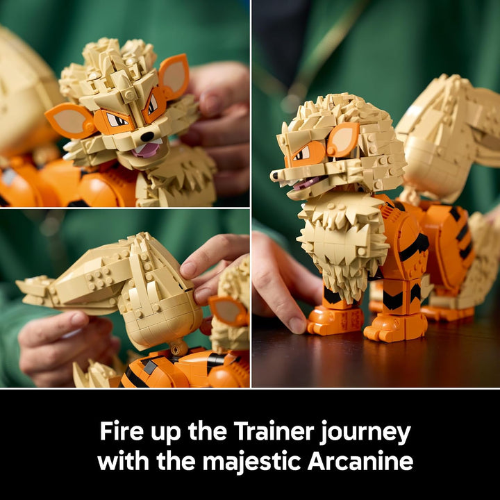 LEGO Pokémon Arcanine 72160 | Juego de construcción coleccionable p...