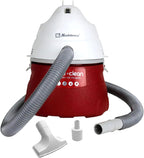 Koblenz WD-355K2 Aspiradora portátil de soplado húmedo y seco, tanque de 3 galones, 2.0 HP Designer Series Aspiradora con varios accesorios, rojo/blanco, 5 años de garantía