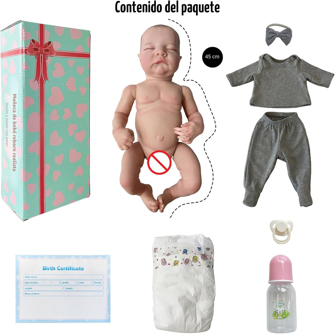 FOCKOF Muñecas de Bebé Reborn Realistas - Muñecas de Bebé Recién Na...
