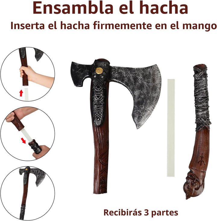CoserWorld - Martillo de espuma de poliuretano a escala 1:1, acceso...
