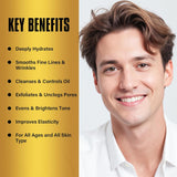 YEALIR Regalos para hombres, kit de cuidado de la piel antienvejeci...