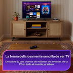 Roku Streaming Stick Plus con control remoto por voz - 4K y HDR10+ | Dispositivo de transmisión 4K y HDR para TV con control remoto por voz Roku - Noticias locales gratuitas y en vivo, deportes