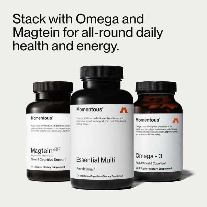 Momentous Multivitamínico Esencial para Mujeres y Hombres - Complej...