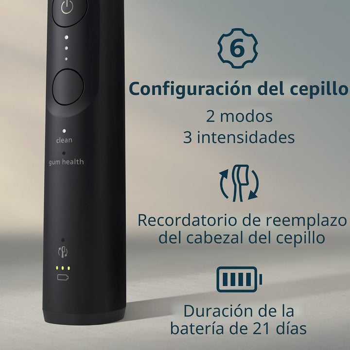 Philips Sonicare 5900 - Cepillo de dientes eléctrico recargable, 2...