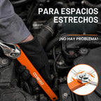 Llave de extensión offset Pro, herramienta de cadena con arco de giro 0° para espacios reducidos