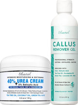 Ebanel Juego de removedor profesional de callos para pies y crema d...