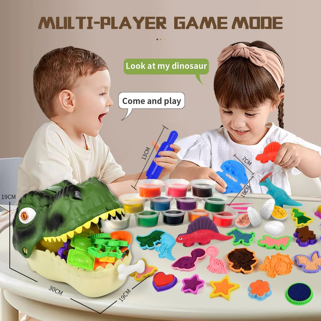 Juego de juguetes de dinosaurio para niños, 55 piezas de juguetes d...