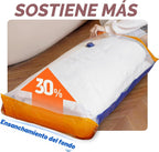 Vacbird - Bolsas de almacenamiento al vacío con bomba inalámbrica recargable, paquete de 9 bolsas de sellado de compresión de 3 tamaños, ahorro de espacio para ropa y ropa, edredones, mantas, ropa de cama y armario que ahorra espacio