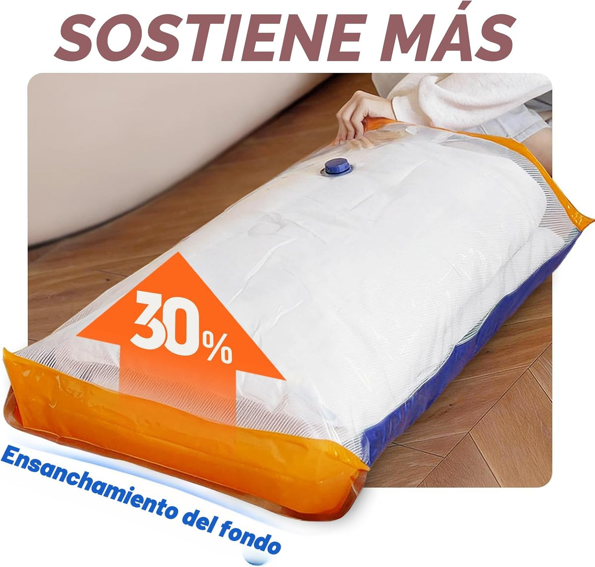 Vacbird Bolsas de almacenamiento al vacío con bomba inalámbrica, paquete de