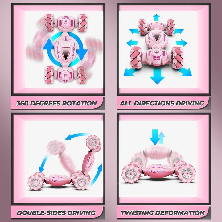Dysaim Gesture RC Car, juguete de acrobacias RC con detección de ge...