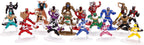 Jada Power Rangers - Figuras coleccionables de metal fundido a presión de 1.65 pulgadas, paquete de 20, juguetes para niños y adultos