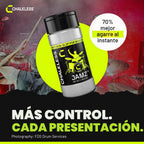 Chalkless Jamz Grip - Polvo para músicos, potenciador de agarre absorbente de aceite y alternativa de tiza de mano para baquetas, púas de guitarra, latón, probado en escenario para bateristas