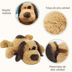 WEIGEDU Floppy Perro Cachorro de Peluche, Juguete de Peluche Abraza...