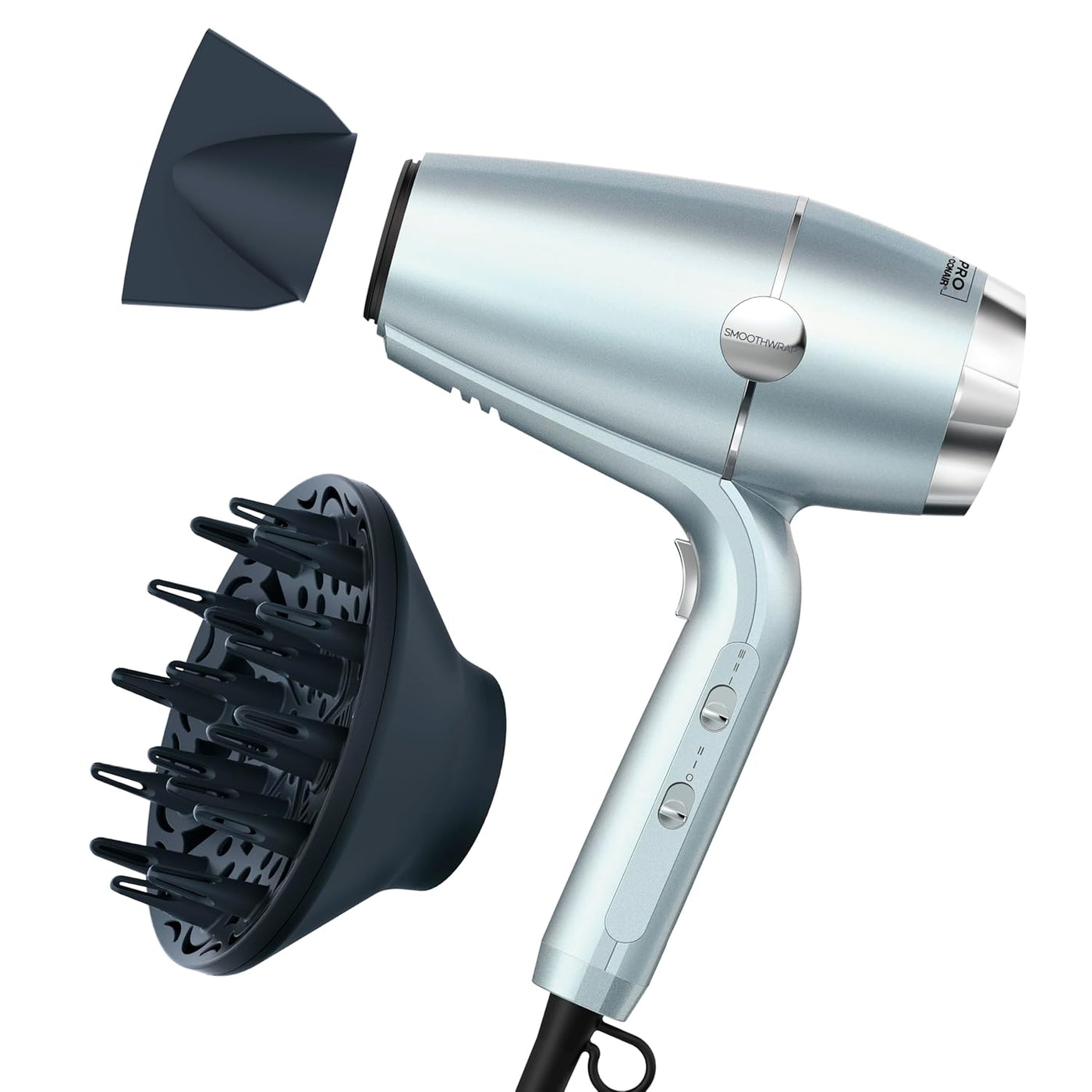 INFINITI PRO CONAIR SmoothWrap Secador de Cabello, Secador con Acce...