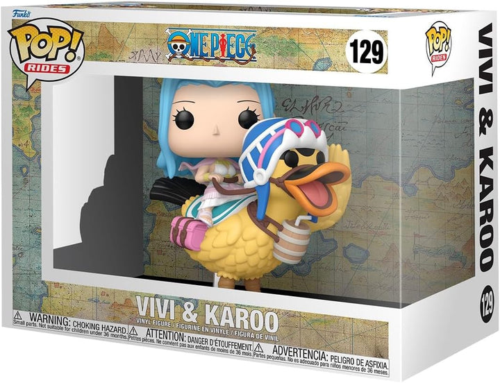 Funko Pop Ride: One Piece - Vivi &amp; Karoo - Figura de vinilo col...