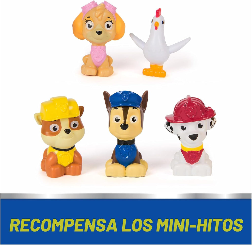 Paw Patrol Rewards Box Gift Pack con 11 Toy Figures y Stickers