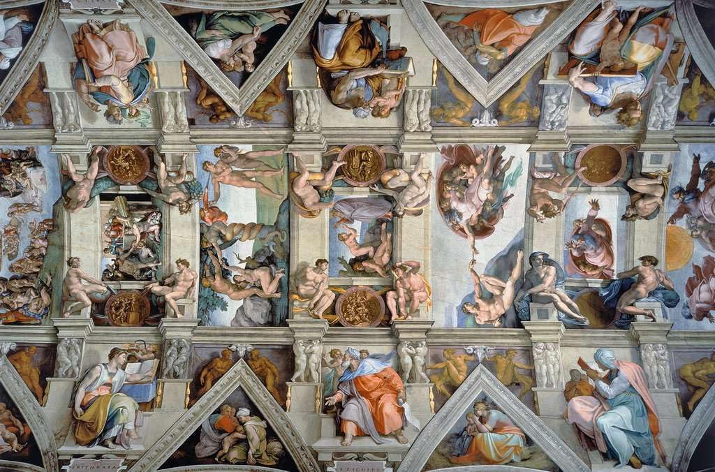 Ravensburger - Capilla Sixtina - Rompecabezas de 5000 piezas - Imágenes impresionantes - Hermoso e intrincado - Vista única de techo de 360 grados - Calidad premium - Rompecabezas para adultos