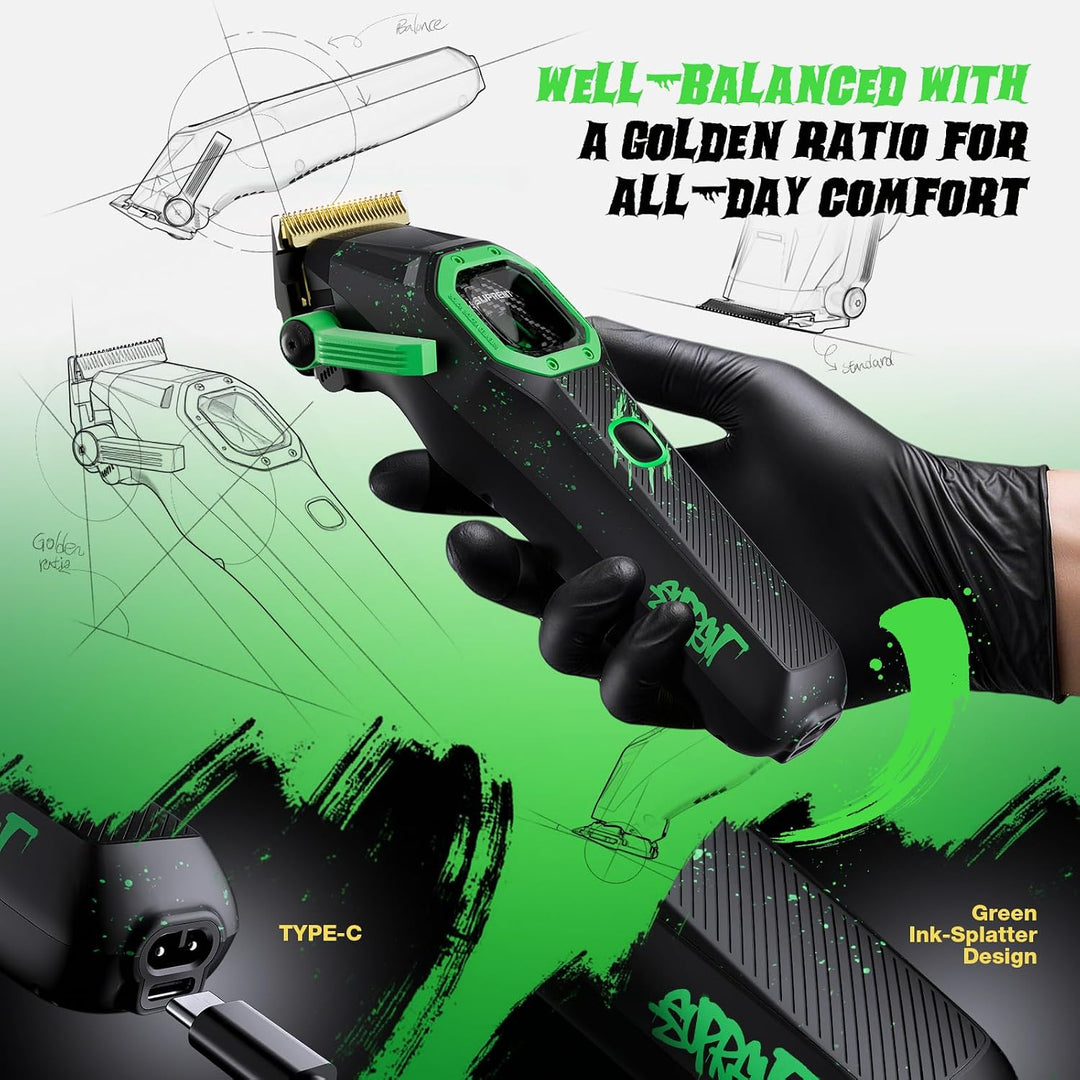 SUPRENT FANGS - Cortadora de pelo profesional con motor vectorial d...