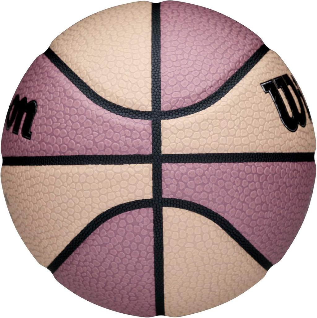 WILSON Caitlin Clark Anchor Balón de baloncesto para interior/exterior - Arena/Marrón claro, Talla