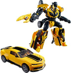 Transformers Studio Series Bumblebee, Age of Extinction Deluxe Class - Figura de acción de conversión de 5 pulgadas, juguetes robot para mayores de 8 años
